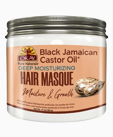 OKAY BLACK JAMAICAN CASTOR OIL DEEP MOISTURIZING HAIR MASQUE 482 g Treatments Asetena Pa 