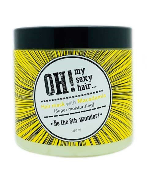 HAIR MASK WITH MACADAMIA 650 ml Treatments Asetena Pa 