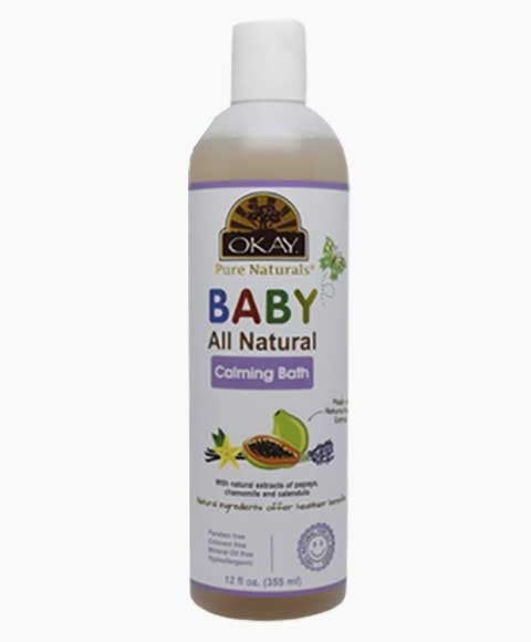 OKAY PURE NATURALS BABY ALL NATURAL CALMING BATH 355 ml Kids Skincare Asetena Pa 