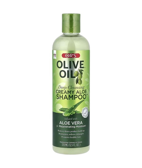 ORS OLIVE OIL DEEP CLEANSING CREAMY ALOE SHAMPOO 370 ml Shampoo Asetena Pa 
