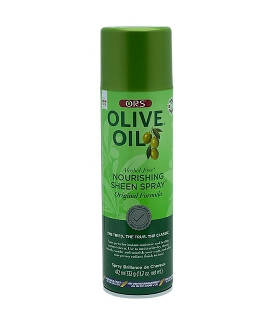 ORS OLIVE OIL NOURISHING SHEEN SPRAY ORIGINAL FORMULA 472 ml (Pack of 2) Sprays, Serums and Oils Asetena Pa 