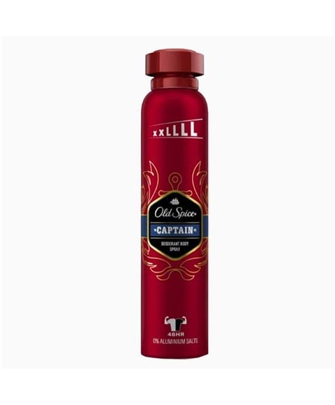 OLD SPICE CAPTAIN DEODORANT BODY SPRAY 250 ml Body Care Asetena Pa 