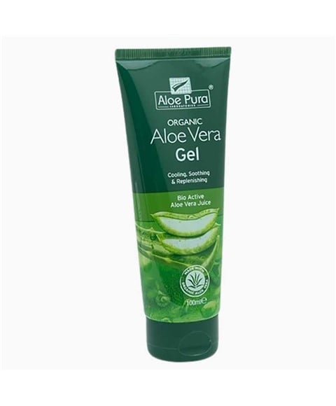ALOE PURA ORGANIC ALOE VERA GEL 200 ml (Pack of 4) Skin Moisturizing Asetena Pa 