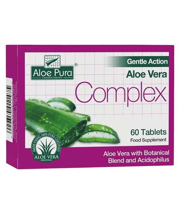 ALOE PURA GENTLE ACTION ALOE VERA COLON CLEANSE TABLETS 60 Tablets Supplements Asetena Pa 
