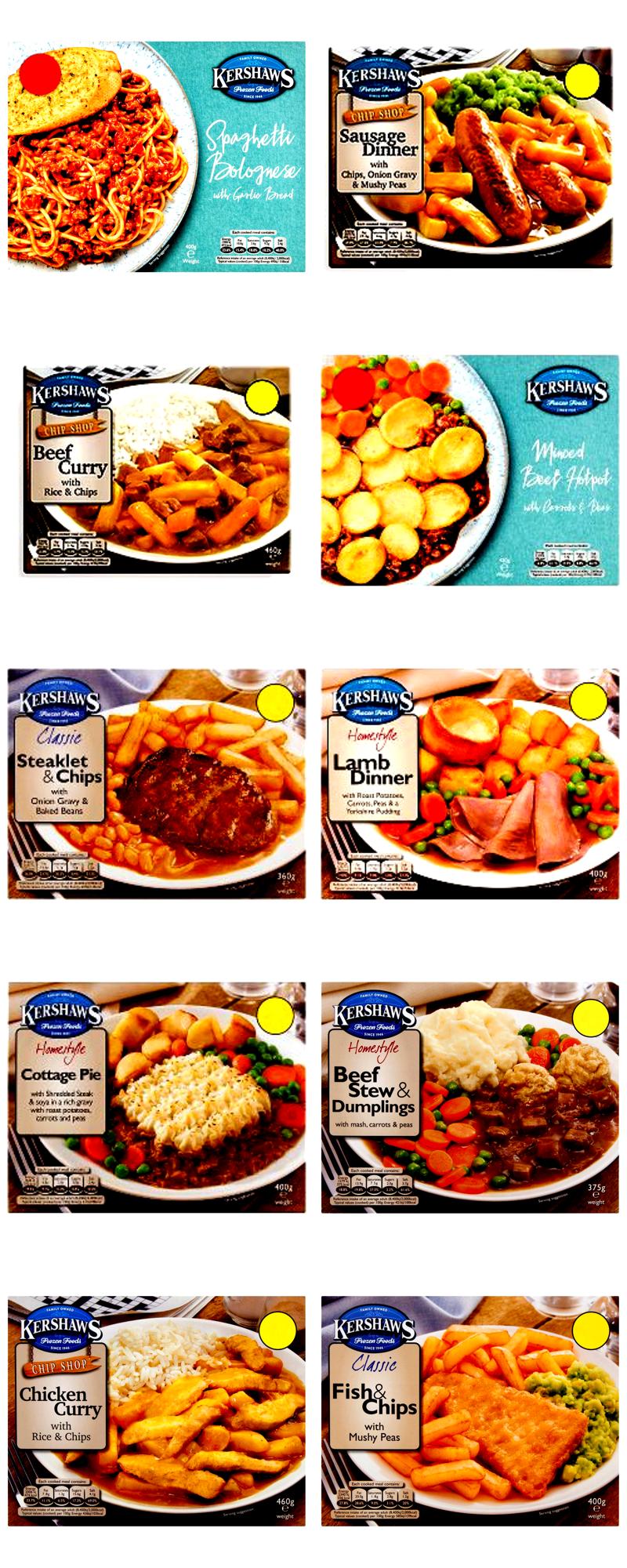 Kershaws Healthy 10 Pack Ready Meal Combo Bundles, High Protein Plant-Based Meals Tiktok Ready Meals Asetena Pa 