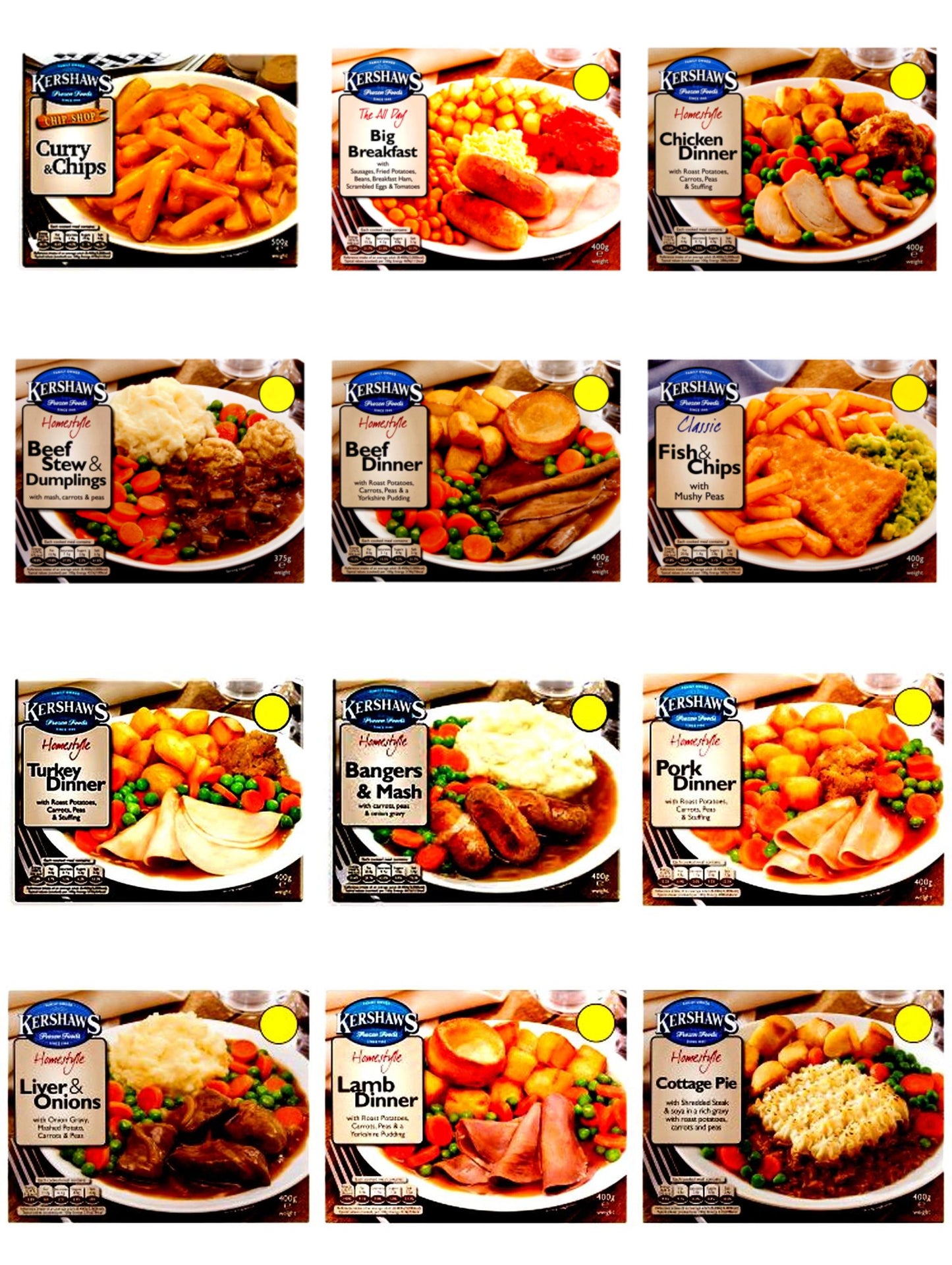 Kershaws Healthy 12 Pack Ready Meal Combo Bundles, High Protein Plant-Based Meals (Copy) Ready Meals Asetena Pa 