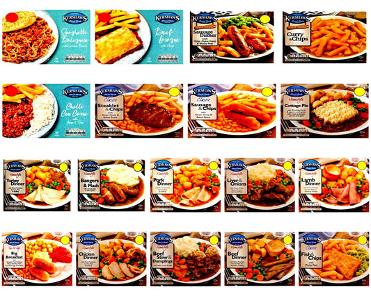 Kershaws Healthy 18 Pack Ready Meal Combo Bundles, High Protein Plant-Based Meals Tiktok Ready Meals Asetena Pa 