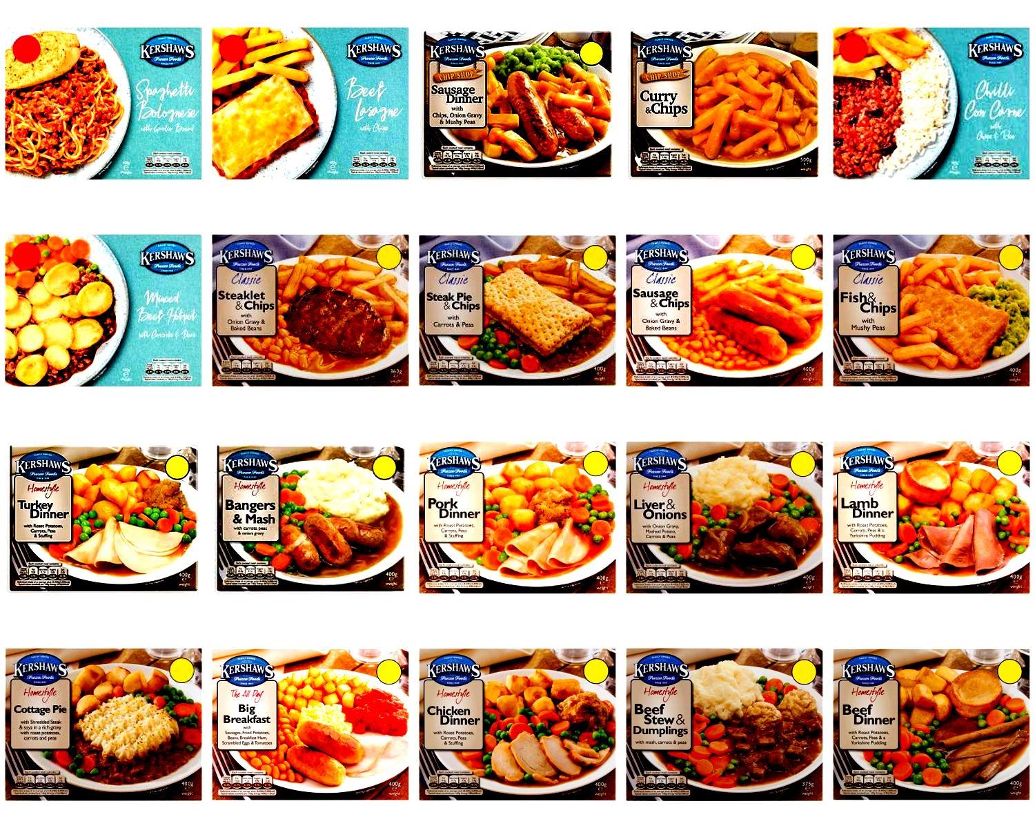 Kershaws Healthy 20 Pack Ready Meal Combo Bundles, High Protein Plant-Based Meals Tiktok Ready Meals Asetena Pa 