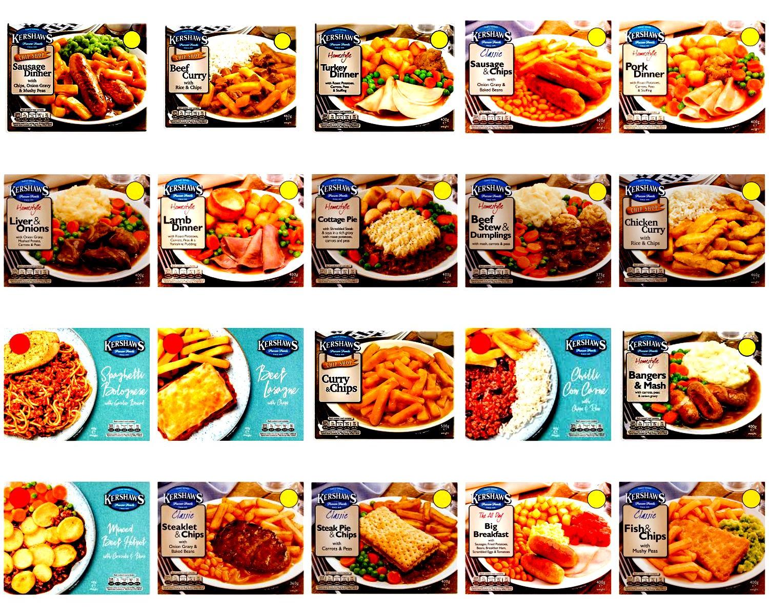 Kershaws Healthy 20 Pack Ready Meal Combo Bundles, High Protein Plant-Based Meals Tiktok Ready Meals Asetena Pa 