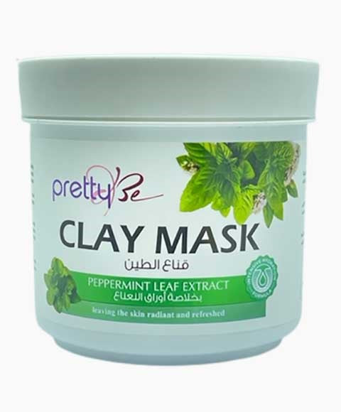 CLAY MASK WITH PEPPERMINT LEAF EXTRACT 600 ml Skin Wash Asetena Pa 
