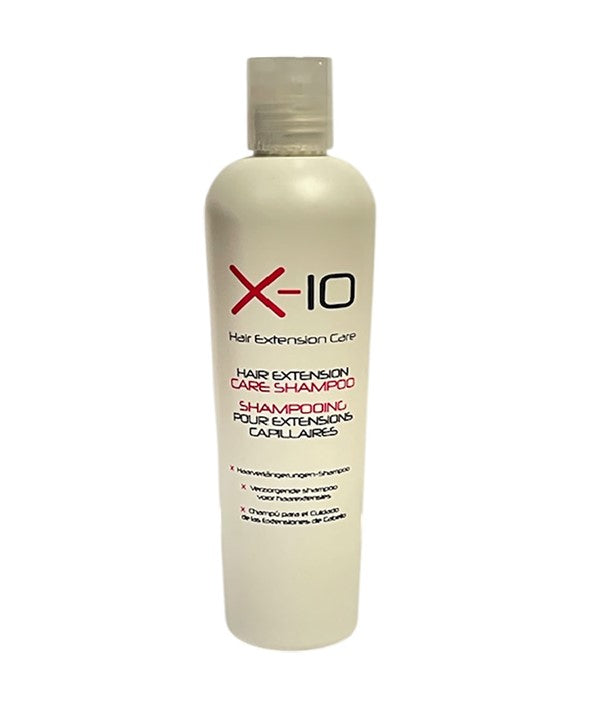 X 10 HAIR EXTENSION CARE SHAMPOO 250 ml Shampoo Asetena Pa 