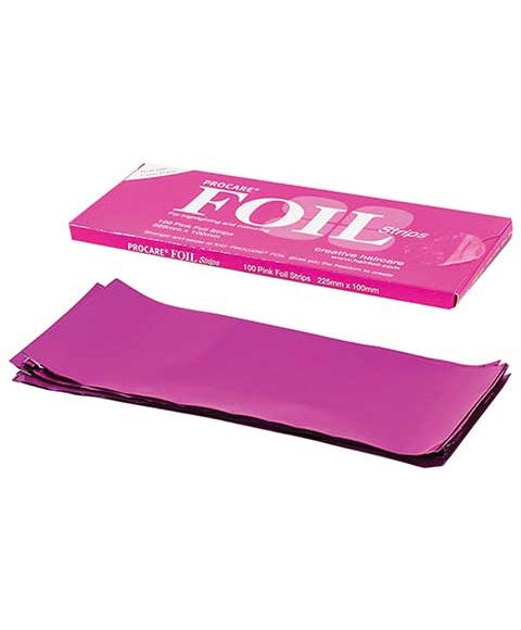 PROCARE FOIL STRIPS PINK 225mm * 100mm Hair Color Asetena Pa 