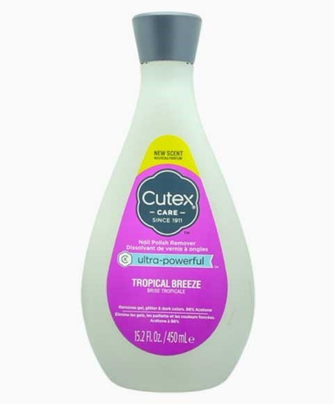 CUTEX CARE ULTRA POWERFUL NAIL POLISH REMOVER 450 ml Pedicure and Manicure Asetena Pa 