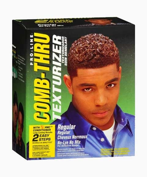 PRO LINE COMB THRU TEXTURIZER 1 Application Color Regular Relaxer n Texturizer Asetena Pa 