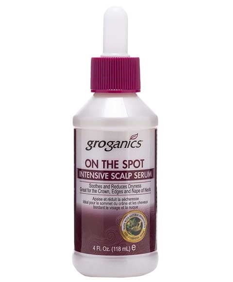 GROGANICS ON THE SPOT ITCH RELIEF SCALP DROPS 118 ml (Pack of 6) Treatments Asetena Pa 