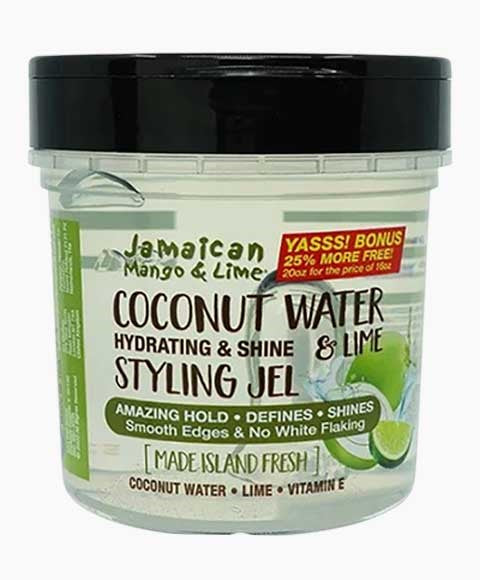 JAMAICAN MANGO AND LIME COCONUT WATER STYLING JEL 567 g Hair Styling Asetena Pa 