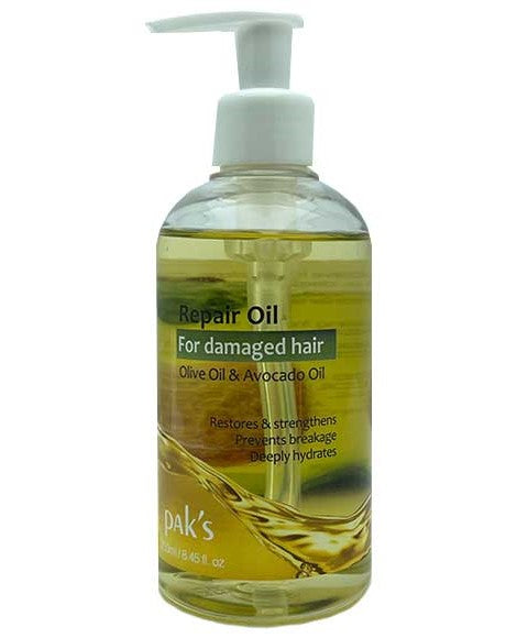 REPAIR OIL FOR DAMAGED HAIR 250 ml Treatments Asetena Pa 