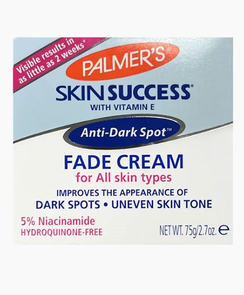 SKIN SUCCESS ANTI DARK SPOT FADE CREAM FOR ALL SKIN TYPES 75 g Skin Moisturizing Asetena Pa 