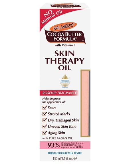 COCOA BUTTER FORMULA SKIN THERAPY OIL WITH ROSEHIP FRAGRANCE 150 ml Skin Moisturizing Asetena Pa 