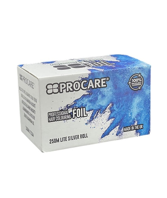 PROCARE HAIR COLOURING LITE FOIL ROLL SILVER 100 mm x 1000 m Hair Color Asetena Pa 