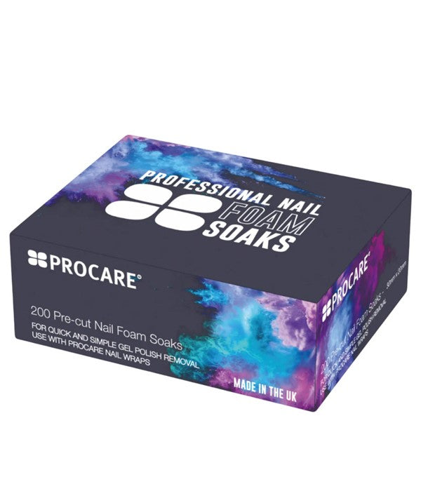 PROFESSIONAL PRE CUT NAIL FOAM SOAKS Salon Accessories Asetena Pa 