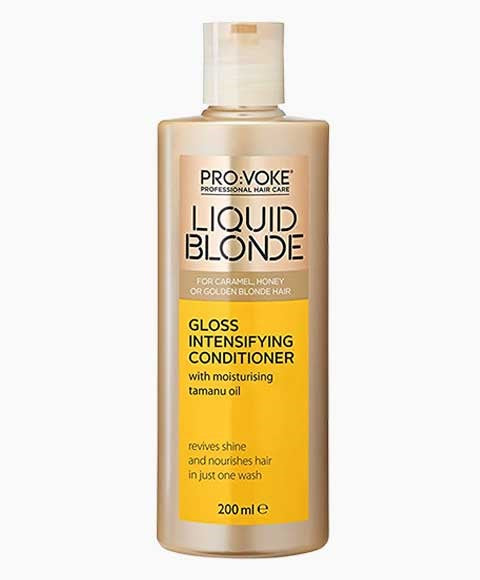 PRO VOKE LIQUID BLONDE GLOSS INTENSIFYING CONDITIONER 200 ml Conditioner Asetena Pa 