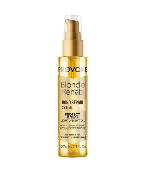 PROVOKE BLONDE REHAB BOND REPAIR SYSTEM NO 5 LIGHTWEIGHT OIL 100 ml Sprays, Serums and Oils Asetena Pa 