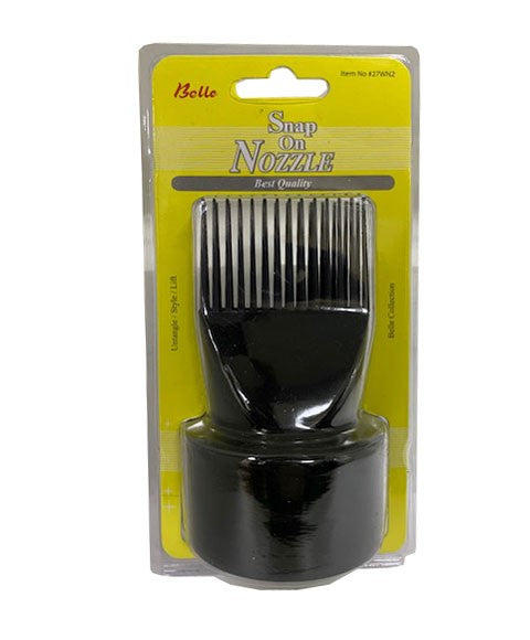 BELLE SNAP ON NOZZLE DRYER COMB 27WN2  Color Black Salon Accessories Asetena Pa 