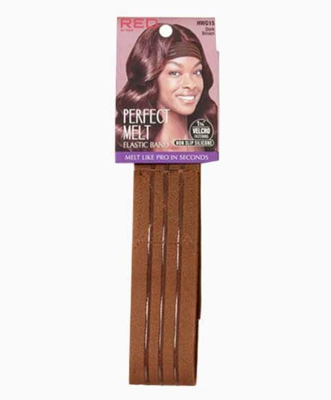 RED BY KISS PERFECT MELT ELASTIC BAND HWG15  Color Dark Brown Kids Hair Accessories Asetena Pa 