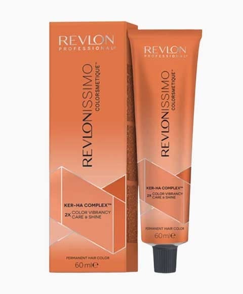 REVLONISSIMO COLORSMETIQUE PERMANENT HAIR COLOR ORANGE 60 ml Color 744 Medium Intense Copper Blonde Hair Color Asetena Pa 