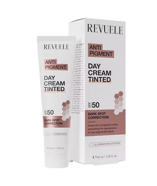 ANTI PIGMENT DARK SPOT CORRECTION DAY CREAM TINTED SPF50 40 ml Skin Moisturizing Asetena Pa 