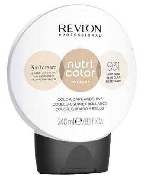 NUTRI COLOR 3 IN 1 CREAM 931 LIGHT BEIGE 240 ml Hair Color Asetena Pa 