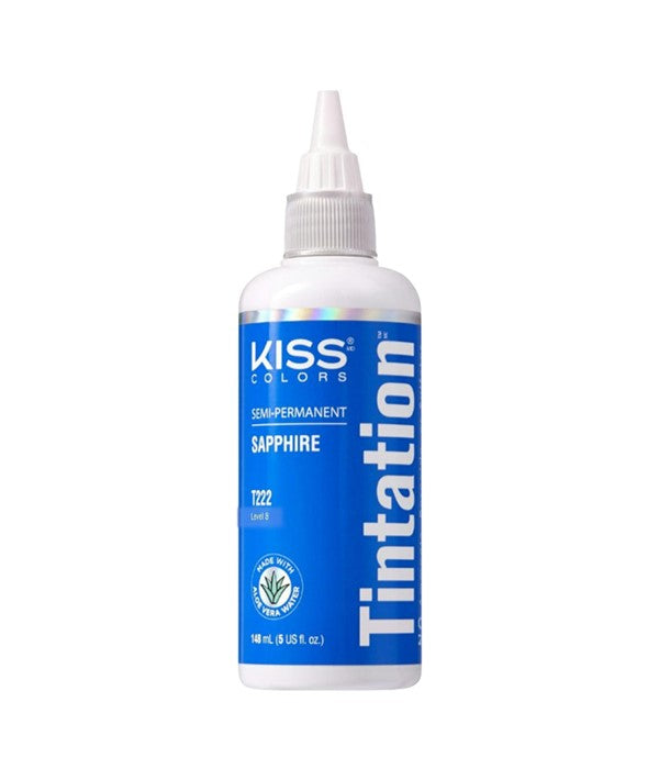 KISS COLORS TINTATION SEMI PERMANENT SAPPHIRE T222 148 ml Hair Color Asetena Pa 