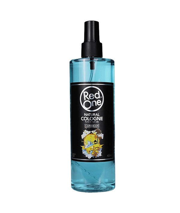 RED ONE CARIBBEAN NATURAL COLOGNE 400 ml Shaving Asetena Pa 