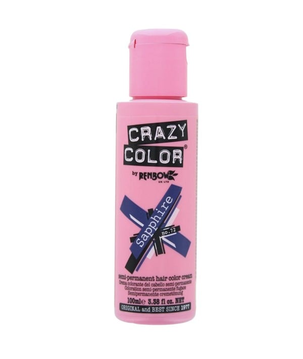 RENBOW CRAZY COLOR LIQUID COLOUR CREAM 100 ml Color CR Peppermint Hair Color Asetena Pa 