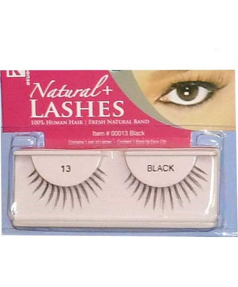 RESPONSE NATURAL PLUS LASHES 13  Color Black Eye Makeup Asetena Pa 