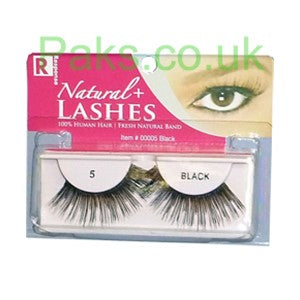 RESPONSE NATURAL PLUS LASHES 5  Color Black Eye Makeup Asetena Pa 