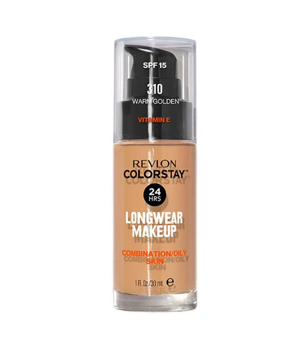 COLORSTAY LONGWEAR MAKE UP FOUNDATION 310 WARM GOLDEN 30 ML Foundation Asetena Pa 