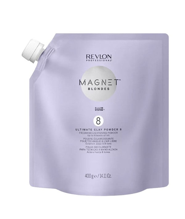 MAGNET BLONDE 8 ULTIMATE CLAY POWDER 400 g Hair Color Asetena Pa 