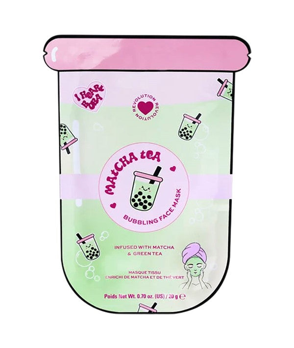 MATCHA TEA BUBBLING FACE MASK 20 g Skin Wash Asetena Pa 