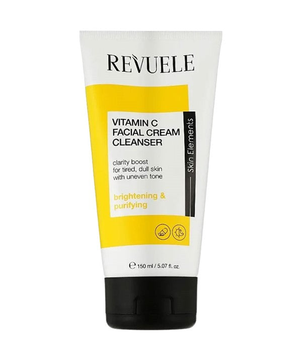 REVUELE SKIN ELEMENTS VITAMIN C FACIAL CREAM CLEANSER 150 ml Skin Wash Asetena Pa 