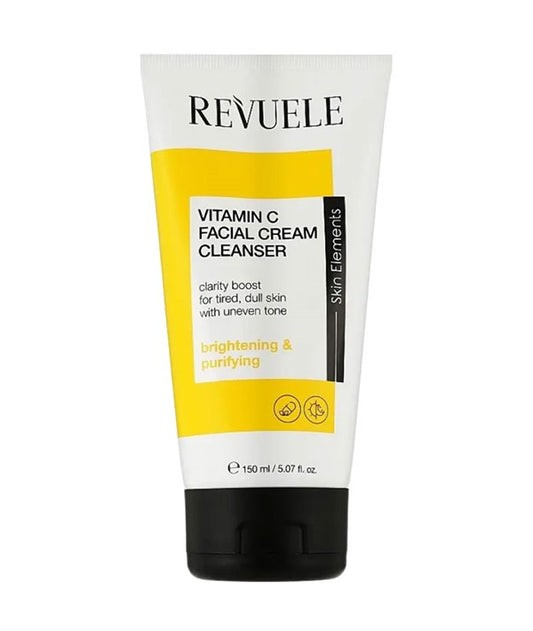 REVUELE SKIN ELEMENTS VITAMIN C FACIAL CREAM CLEANSER 150 ml Skin Wash Asetena Pa 