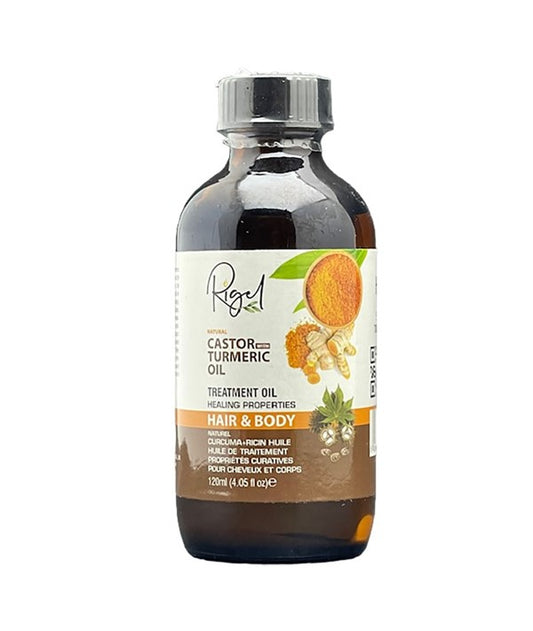 NATURAL CASTOR TURMERIC TREATMENT OIL 120 ml Sprays, Serums and Oils Asetena Pa 