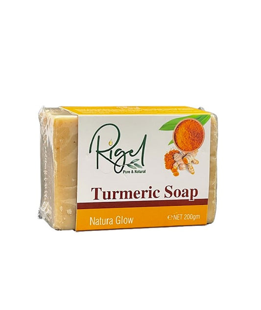 PURE AND NATURAL TURMERIC SOAP 200 g Body Care Asetena Pa 