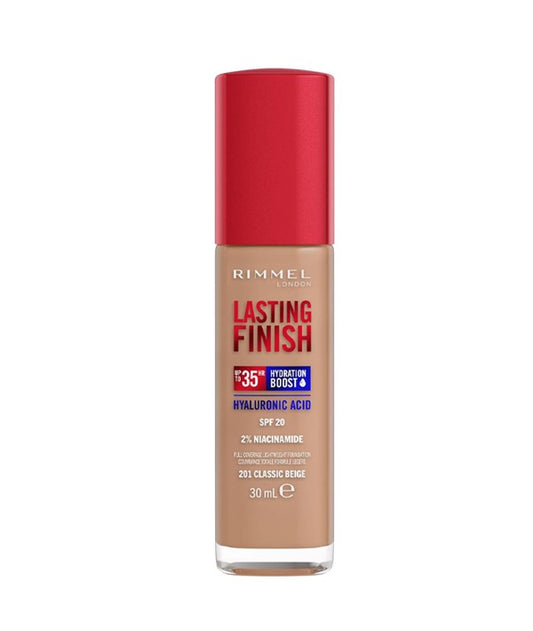 RIMMEL LASTING FINISH 35H HYDRATION BOOST FOUNDATION 30 ML Color 103 True Ivory Foundation Asetena Pa 