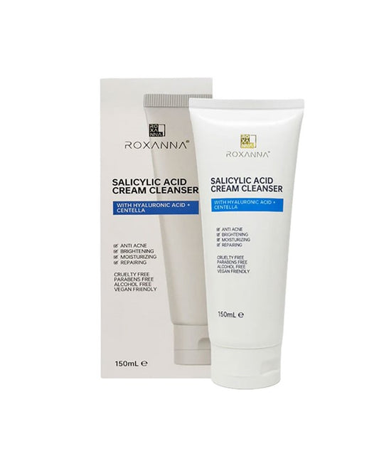 ROXANNA SALICYLIC ACID CREAM CLEANSER 150 ml Skin Wash Asetena Pa 