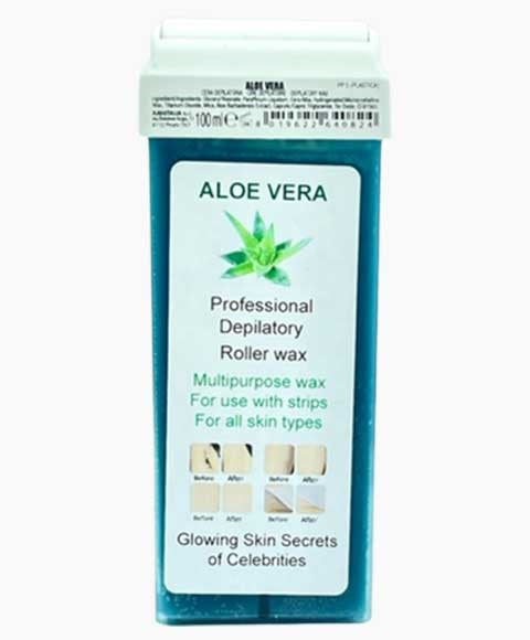 STAR BEAUTY ALOE VERA PROFESSIONAL DEPILATORY ROLLER WAX 100 ml Hair Removing Asetena Pa 
