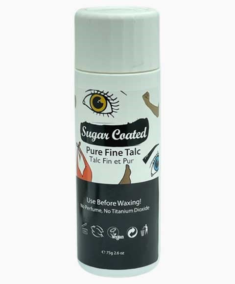 SUGAR COATED PURE FINE TALC 75 g Hair Removing Asetena Pa 