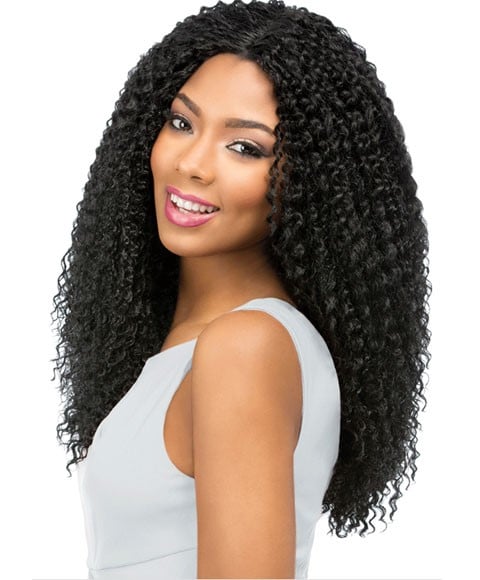 EMPRESS SYN BEACH CURL CUSTOM LACE FRONT EDGE WIG  Color T1B/30 Lace Wigs Asetena Pa 