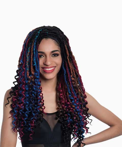 FREEDOM SYN CRO CURL FAUX LOCS 20 Color 1 Hair for Braid Extensions Asetena Pa 